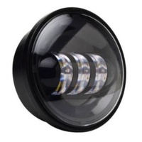 Hoglights HOG-4045AUX 4-1/2" LED Passing Lamp Inserts Black