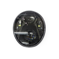 Hoglights HOG-4957BR 40w LED Headlight Black w/Parker Light for Breakout 18-Up/LiveWire 20-Up