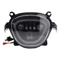 Hoglights HOG-SBM109R LED Headlight Insert Black for Suzuki M109R Boulevard 06-17/M90 Boulevard 09-17/C90 Boulevard 2015/VZ1500 Intruder 09-17
