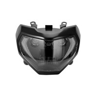 Hoglights HOG-YMT0718DI LED Headlight Insert Black for Yamaha FZ07 14-17/MT07 18-Up