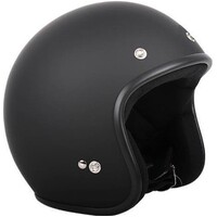 RXT A611C Low Ride Open Face Helmet Matte Black