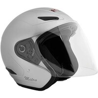 RXT A218 Metro Gloss Silver Helmet