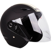 RXT A218 Metro Retro Matte Black/Cream Helmet