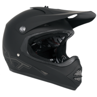 RXT Racer III Matte Black Kids Helmet