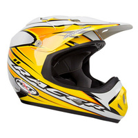 RXT A717C Racer 2 Kids Helmet Yellow