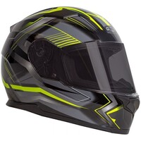RXT 817 Street Helmet ZED Black/Fluro Yellow