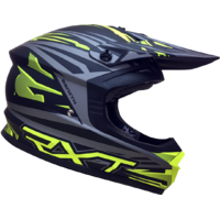 RXT A730 Zenith 3 Matte Black/Fluro Yellow Helmet
