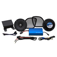 Hogtunes HT-G4-RG-KIT-RM Hogtunes G4 225 Watt Amp x 2 Speaker Kit for Road Glide 15-Up Models