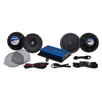 Hogtunes HT-G4-ULTRA-KIT-RM Hogtunes G4 200 Watt Amp x 4 Speaker Kit for Touring Ultra 14-Up Models/Street Glide w/Tour Pack
