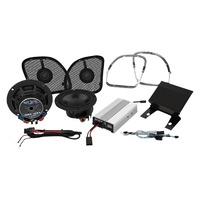 Hogtunes HT-WBARG-KIT.2R Wild Boar/400 Watt Amp x 2 Speaker Kit for Road Glide 15-Up Models