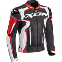 Ixon Gyre Black/White/Red Textile Jacket