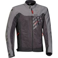 Ixon Orion Anthracite/Grey/Red Textile Jacket