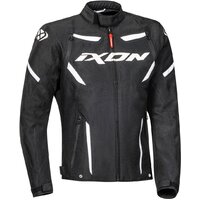 Ixon Striker Black/White Textile Jacket