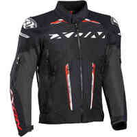 Ixon Blaster Black/White/Red Textile Jacket