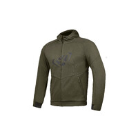 Ixon Touchdown Khaki/Black Textile Hoodie Jacket