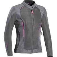 Ixon Cool Air Lady Grey/Fuchsia Womens Textile Jacket