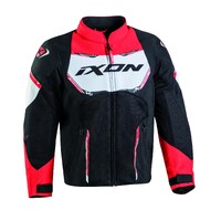 Ixon Striker Air Black/White/Red Kids Textile Jacket