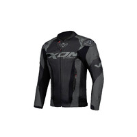 Ixon Vortex 3 Black Leather Jacket