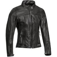 Ixon Crank Air Ladies Leather Jacket Black