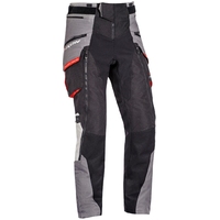 Ixon Ragnar Black/Grey/Red Textile Pants