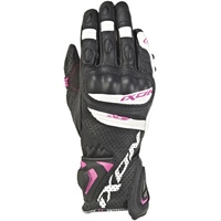 Ixon RS Tempo Air Black/White/Fuchsia Womens Gloves