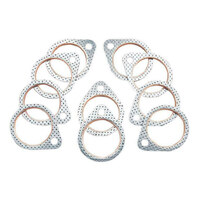 James Genuine Gaskets JGI-65834-68-SC Exhaust Pipe Gasket for Big Twin 66-84 (10 Pack)