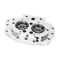 Jims Machine JM-2326CB Transmission Trap Door w/Exhaust Mounting Hole for Big Twin 99-06 w/5 Speed