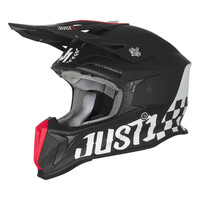 Just1 J18 MIPS Old School Matte Black Helmet