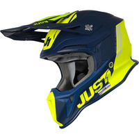 Just1 J18 MIPS Pulsar Matte Fluro Yellow/Blue Helmet