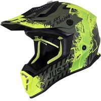 Just1 J38 Mask Yellow/Black/Green Helmet