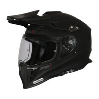 Just1 J34 Pro Solid Gloss Black Adventure Helmet