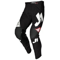 Just1 Racing J-Flex Aria Black/White Pants [Size:36]