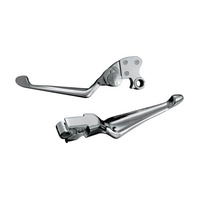 Kuryakyn K1080 Boss Blades Levers w/Adjustable Clutch Lever Chrome for Softail 96-14/Dyna 96-Up/Touring 96-07/Sportster 96-03