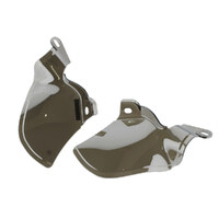 Kuryakyn K5789 Saddle Shields Heat Deflectors w/Reflective Smoke for Softail 18-Up