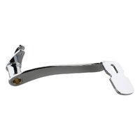 Kuryakyn K9670 Extended Brake Pedal Chrome for Touring 14-Up without Lower Fairing