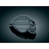 Kuryakyn K9939 Skull Air Cleaner Cover Black for S&S E or G Carburetors - CC2E