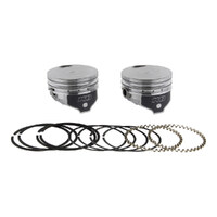 Keith Black Pistons KB264.020 +.020" Flat Top Pistons w/9.0:1 Compression Ratio for Sportster 86-Up w/1200cc Engine/Sportster 86-87 w/1100cc Engine