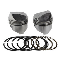 Keith Black Pistons KB292.050 +.050" Dome Top Pistons w/8.2:1 Compression Ratio for Sportster 72-85 w/1000cc Engine