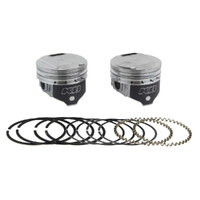 Keith Black Pistons KB305.005 +.005" Dome Top Pistons w/9.6:1 Compression Ratio for Big Twin 84-99 w/Evolution Engine