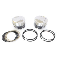 Keith Black Pistons KB921.010 +.010" Dome Top Pistons w/10.5:1 Compression Ratio for Big Twin 84-99