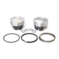 Keith Black Pistons KB921.020 +.020" Dome Top Pistons w/10.5:1 Compression Ratio for Big Twin 84-99