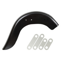 Klock Werks KKC-1401-0676 Stretched 4" Extended Smooth Rear Fender for Softail Heritage/Deluxe 18-Up