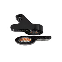 Kodlin KM-K68500 Elypse Under Perch DRL Turn Signals Black for Softail 15-Up/Touring 09-Up Models w/Cable Clutch
