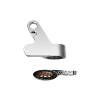 Kodlin KM-K68501 Elypse Under Perch DRL Turn Signals Chrome for Softail 15-Up/Touring 09-Up Models w/Cable Clutch