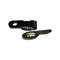 Kodlin KM-K68510 Elypse Under Perch DRL Turn Signals Black for most Models w/Cable Clutch