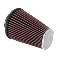 K&N Filters KN-RC-3680 Air Filter Element w/Oval End Cap Chrome for Aircharger