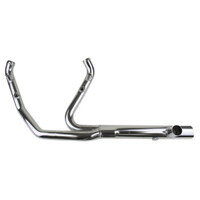 Khrome Werks KW200100 Hide-Away Performance Headers Chrome w/2.5" Collector for Touring 17-Up