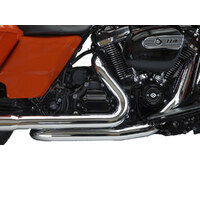 Khrome Werks KW200420 Right Side Tuck & Under Headers Chrome for Touring 17-Up