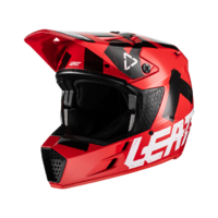 Leatt 2022 Moto 3.5 V22 Helmet Red