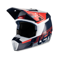 Leatt 2022 Moto 3.5 V22 Helmet Royal